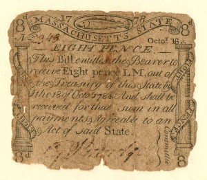 Colonial Currency - Oct. 16, 1778 - Paper Money